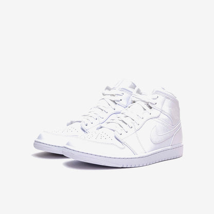 Air Jordan 1 Mid Triple White (2022)