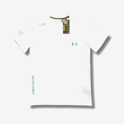 Ensemble short/t-shirt Under Fluo Blanc