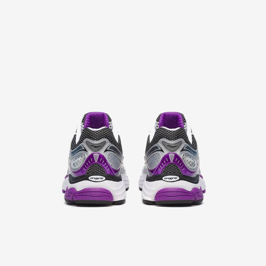 Saucony ProGrid Omni 9 White Black Silver Purple