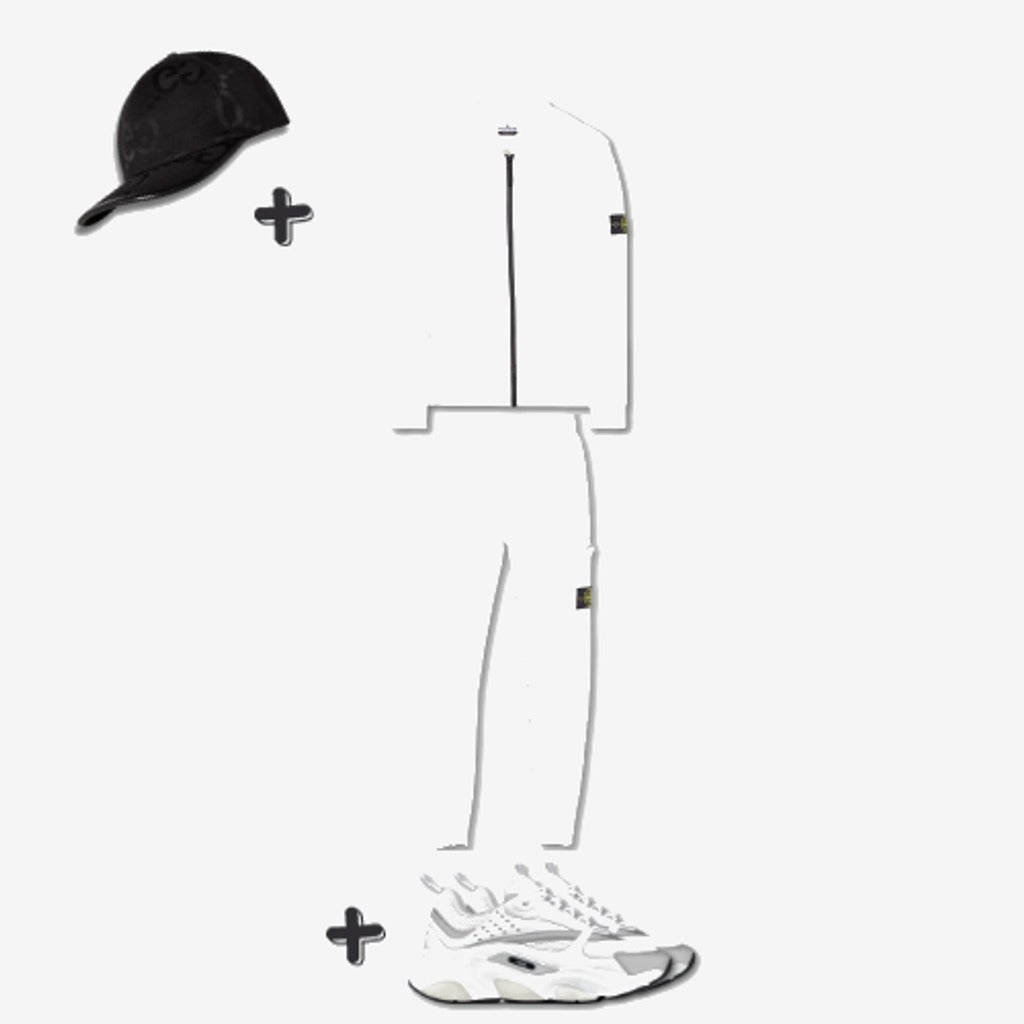 Outfit Stone I. Blanc + Casquette Offerte — photo 2
