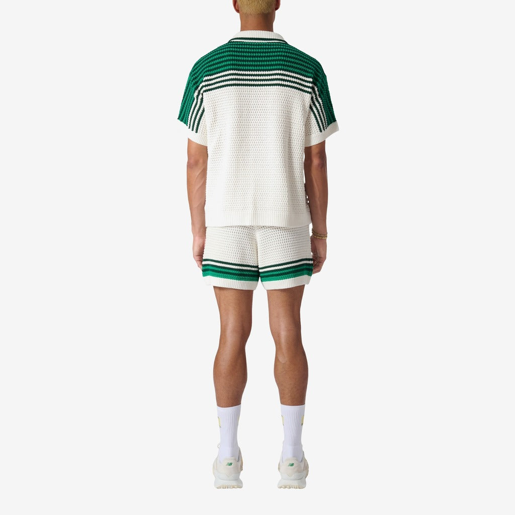 Tennis Crochet Shorts - casablanca
