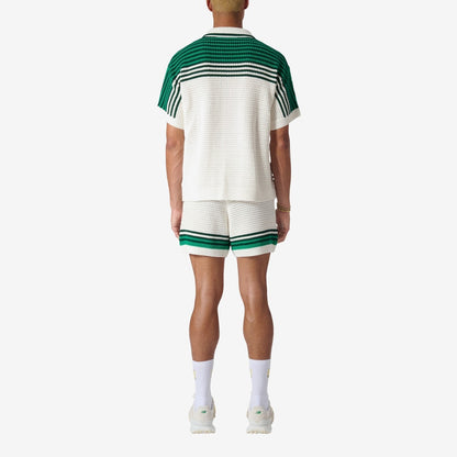 Tennis Crochet Shorts - casablanca