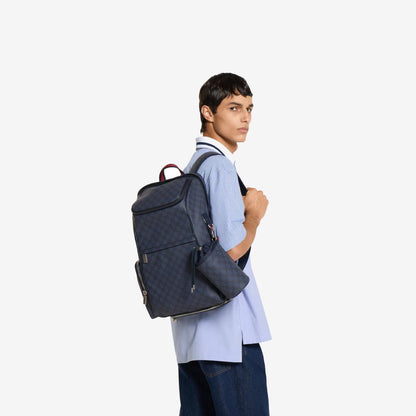 Sac à dos avec détail bande Web moyen format