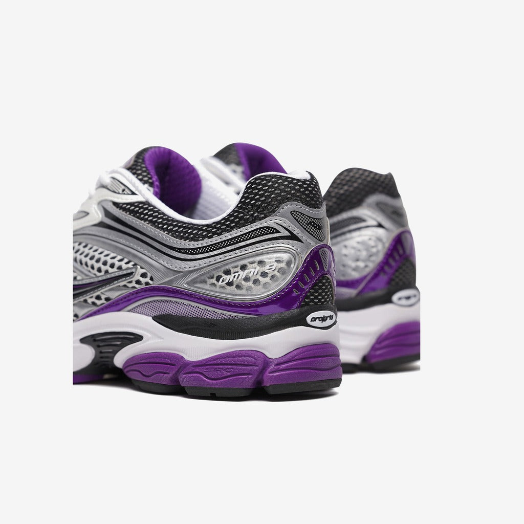 Saucony ProGrid Omni 9 White Black Silver Purple