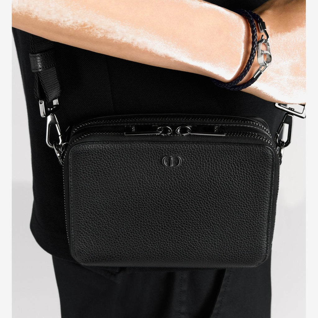Pochette zippée à bandoulière CD Icon