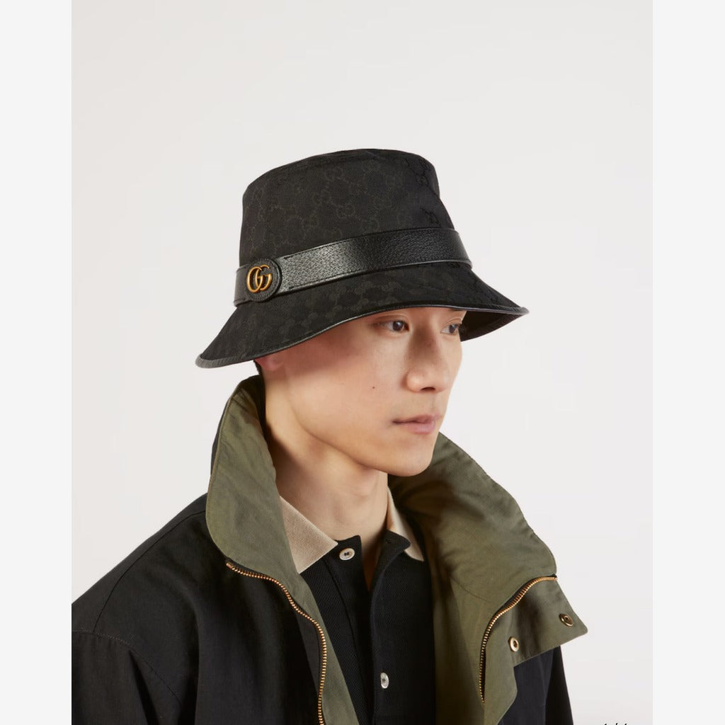 Chapeau bob en toile GG original