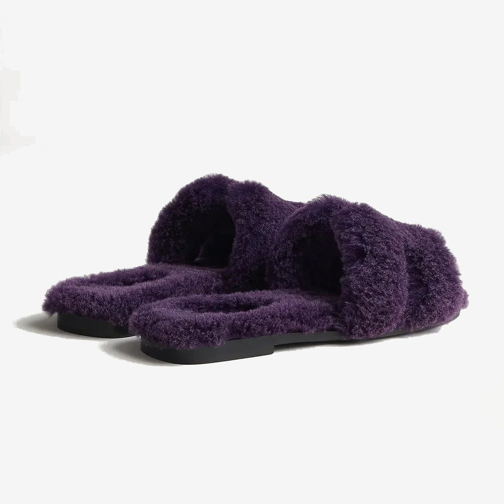 Sandales Oran - violet foncé
