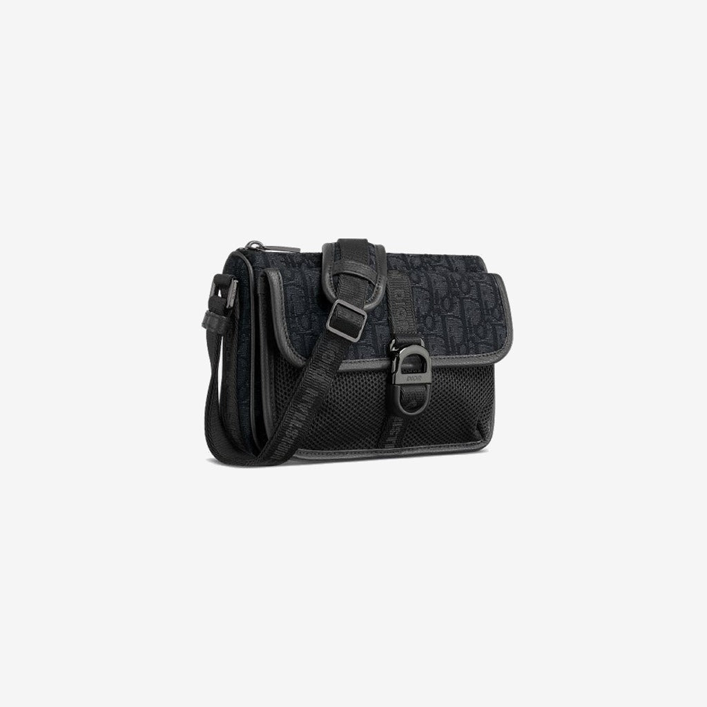 Mini sac bandoulière Dior 8 Noir