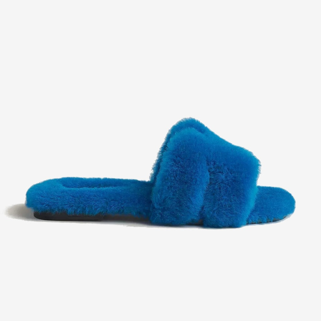 Sandales Oran - Bleu océan