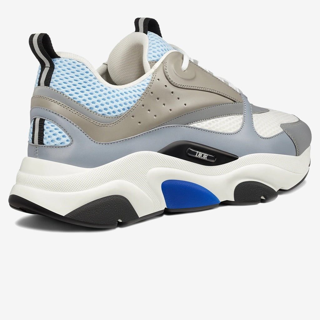 Dior B22 Sky Blue And Grey Trainer
