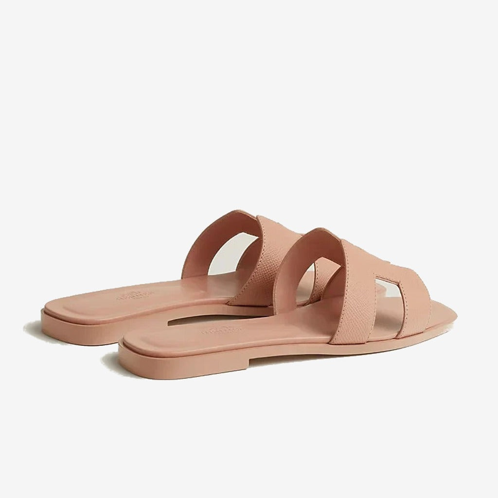 Hermes - Claquettes Beige perlino