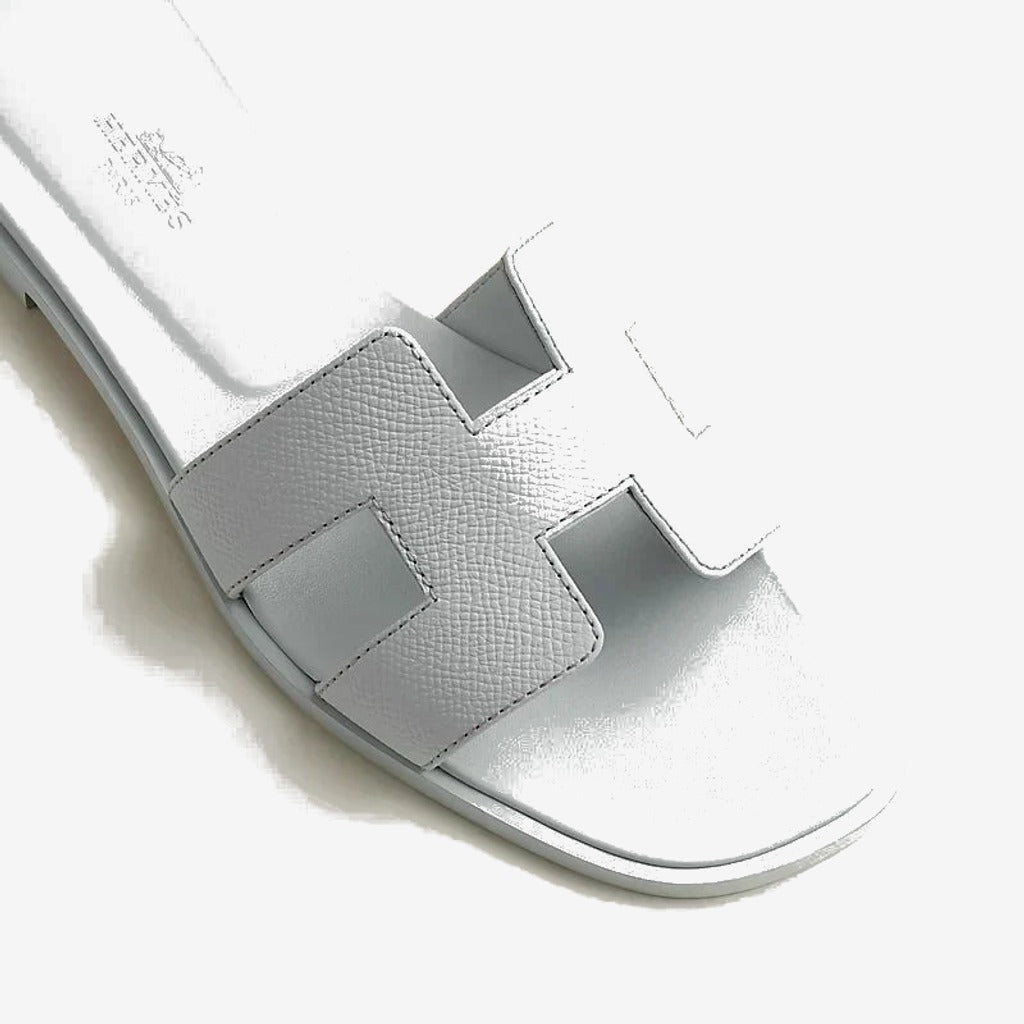Hermes - Claquettes Bleu glacier