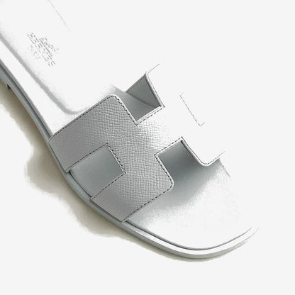 Hermes - Claquettes Bleu glacier