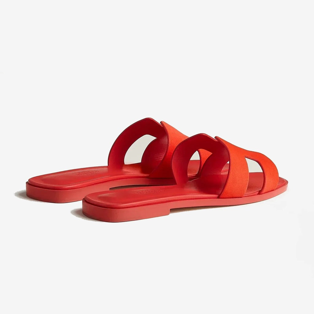 Sandales Oran - Rouge Grenadine