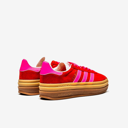 adidas Gazelle Bold Collegiate Red Lucid Pink (Women's)