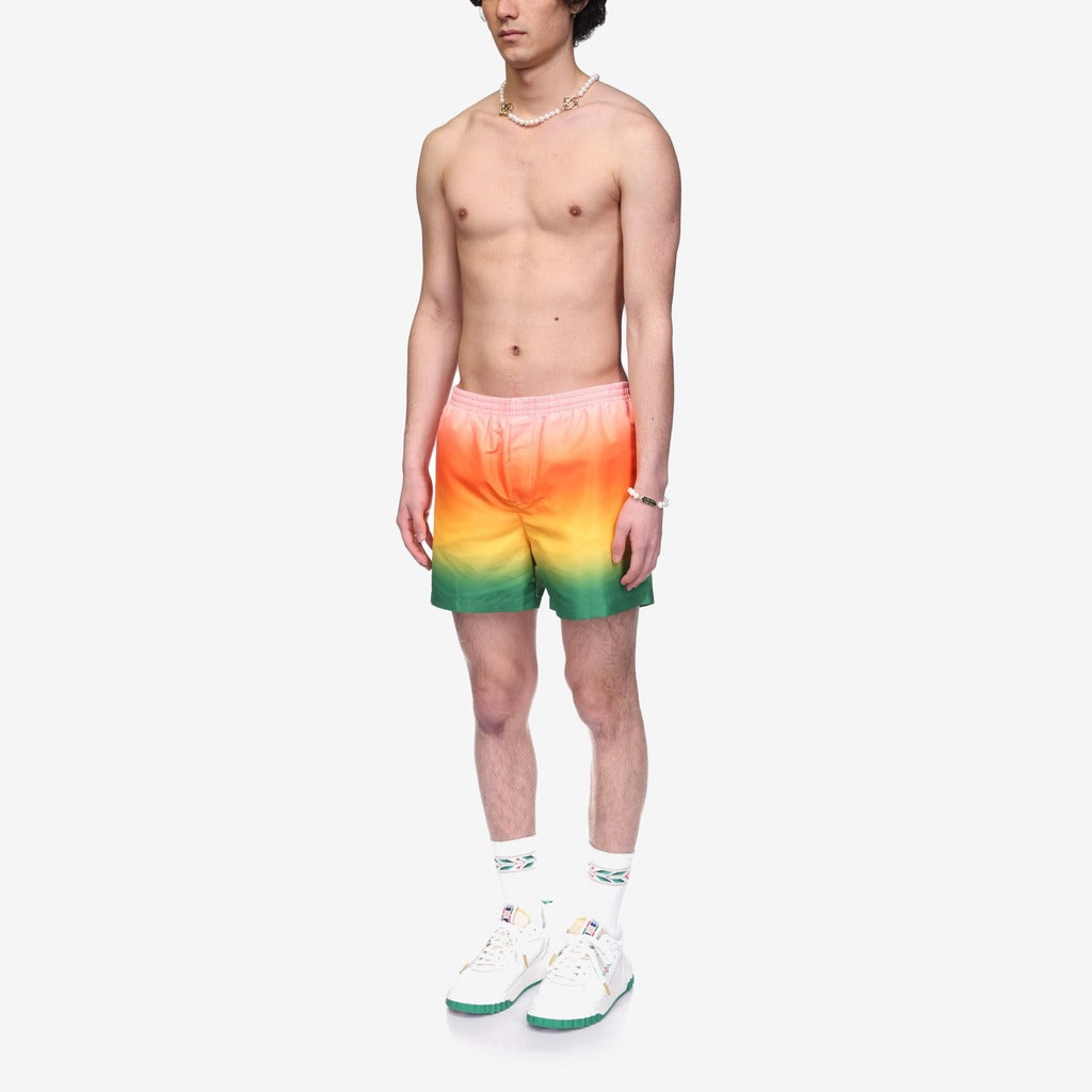 Gradient Swim Trunks - casablanca