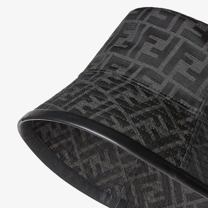 Bob en tissu jacquard FF noir