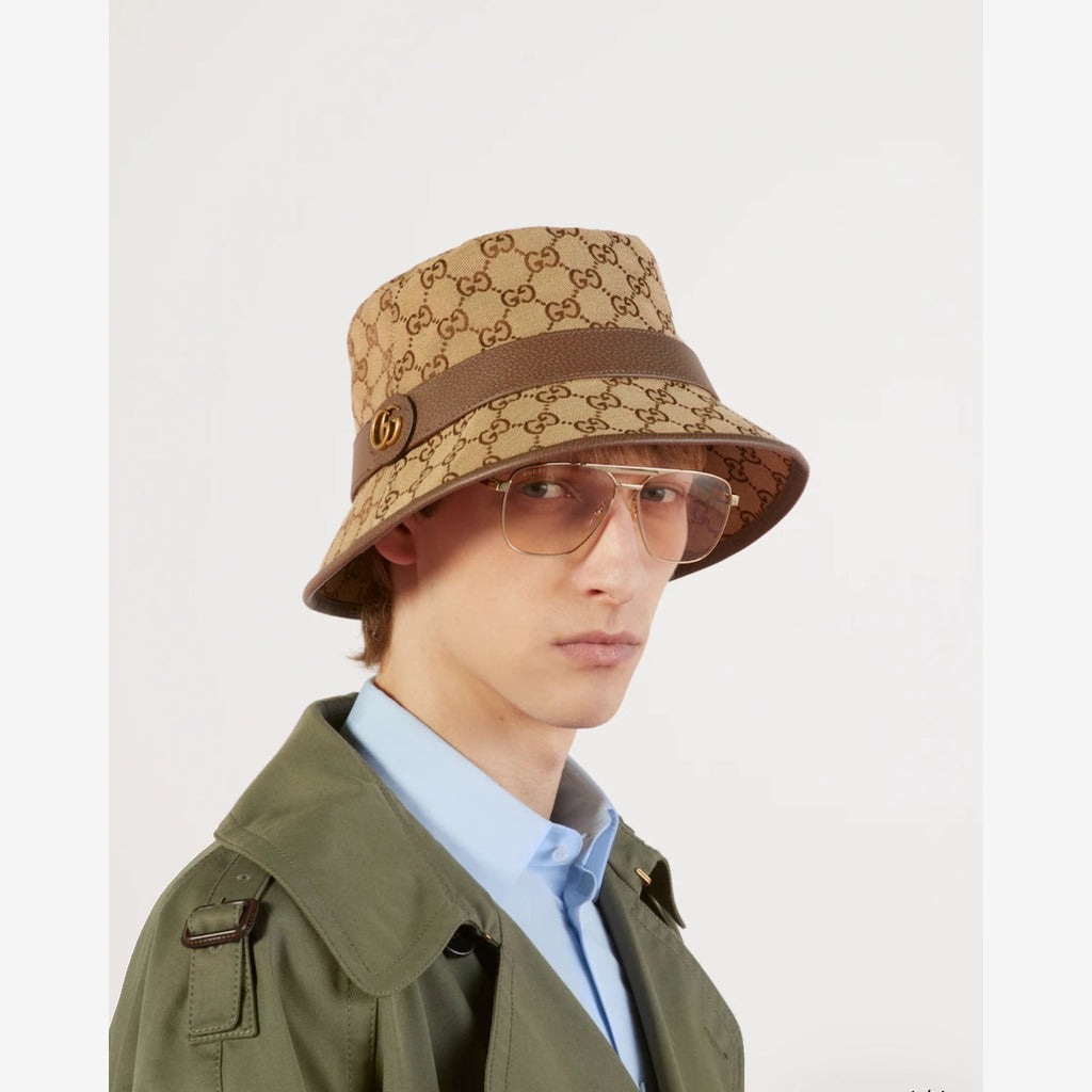 Chapeau bob en toile GG - Gucci casquette (2)
