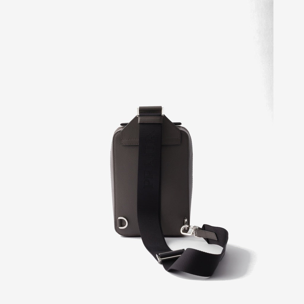 Sac Prada Brique en cuir Saffiano - #4