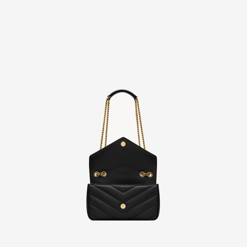 LOULOU SMALL EN CUIR MATELASSÉ - YSL (3)