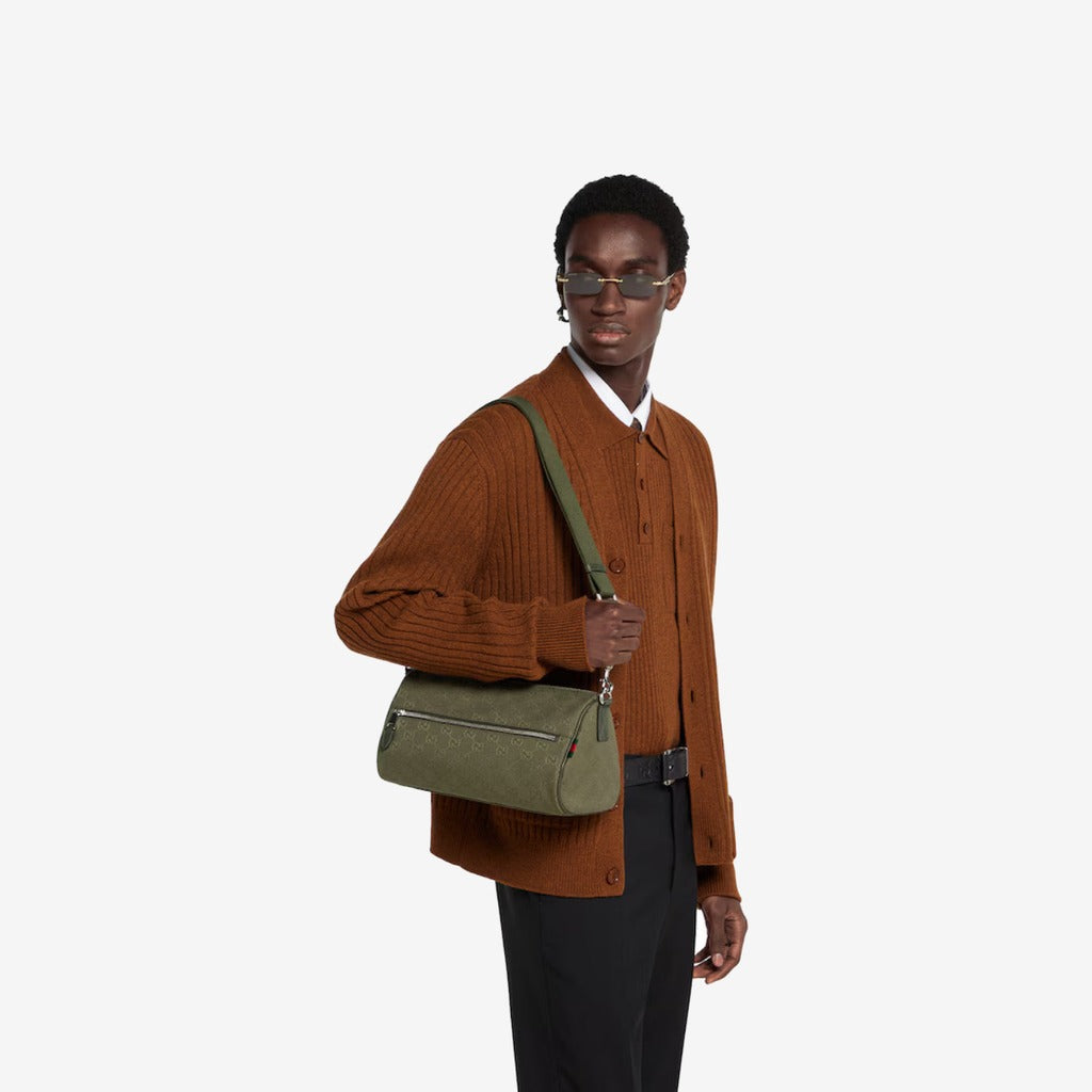Sac cylindrique en toile GG petit format - #1