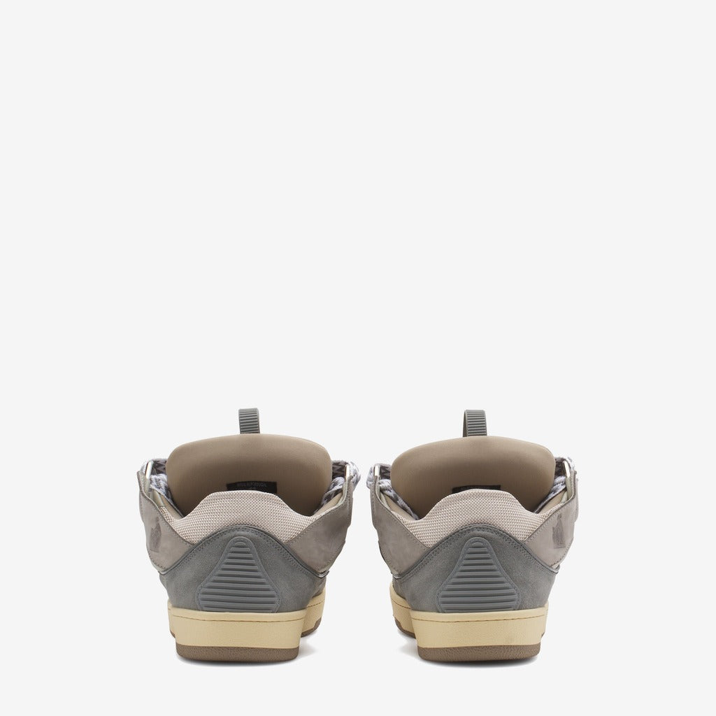 LANVIN LEATHER CURB GRIS