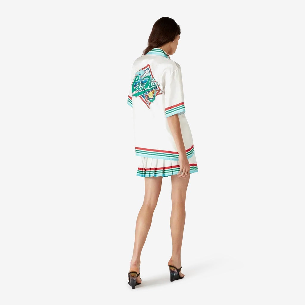 Casa Way World Series Short Sleeve Silk Shirt