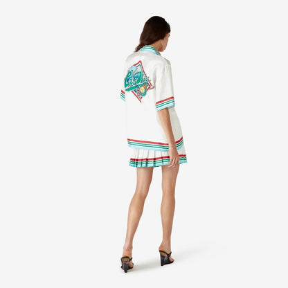 Casa Way World Series Short Sleeve Silk Shirt