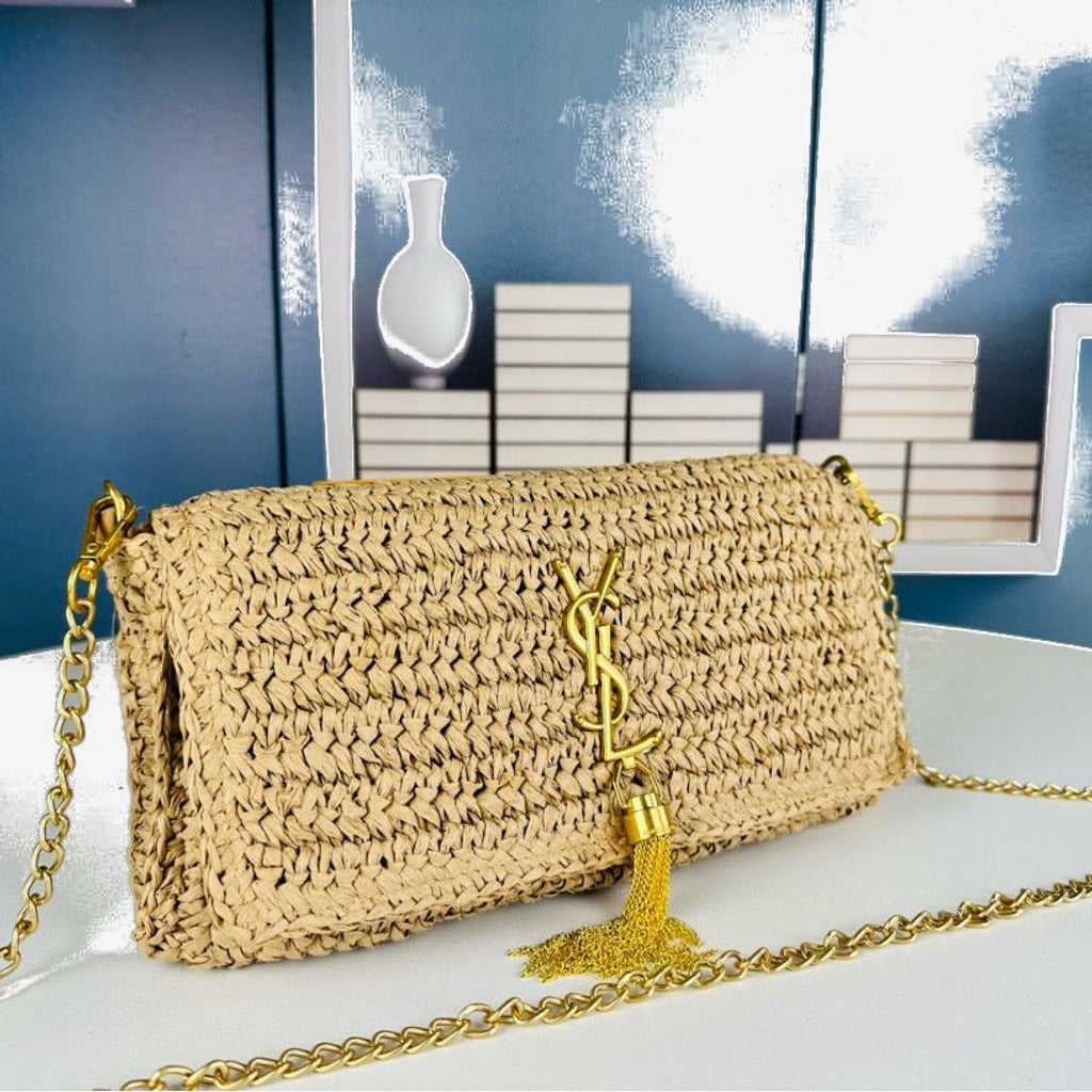 YSL - KATE 99 TASSEL IN RAFFIA