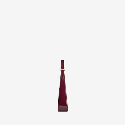 YSL - le 5 à 7 en cuir verni Red