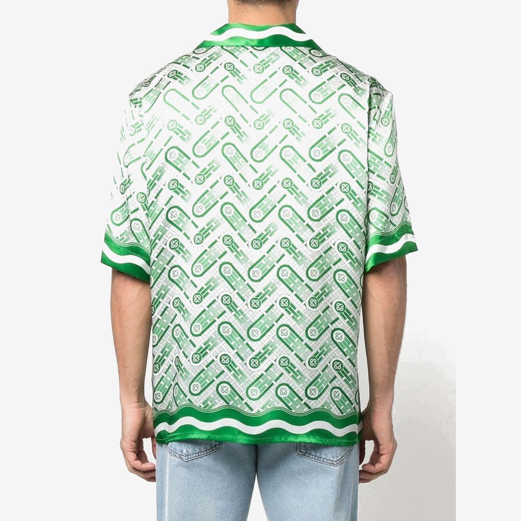 Casablanca Ping Pong monogram-print shirt