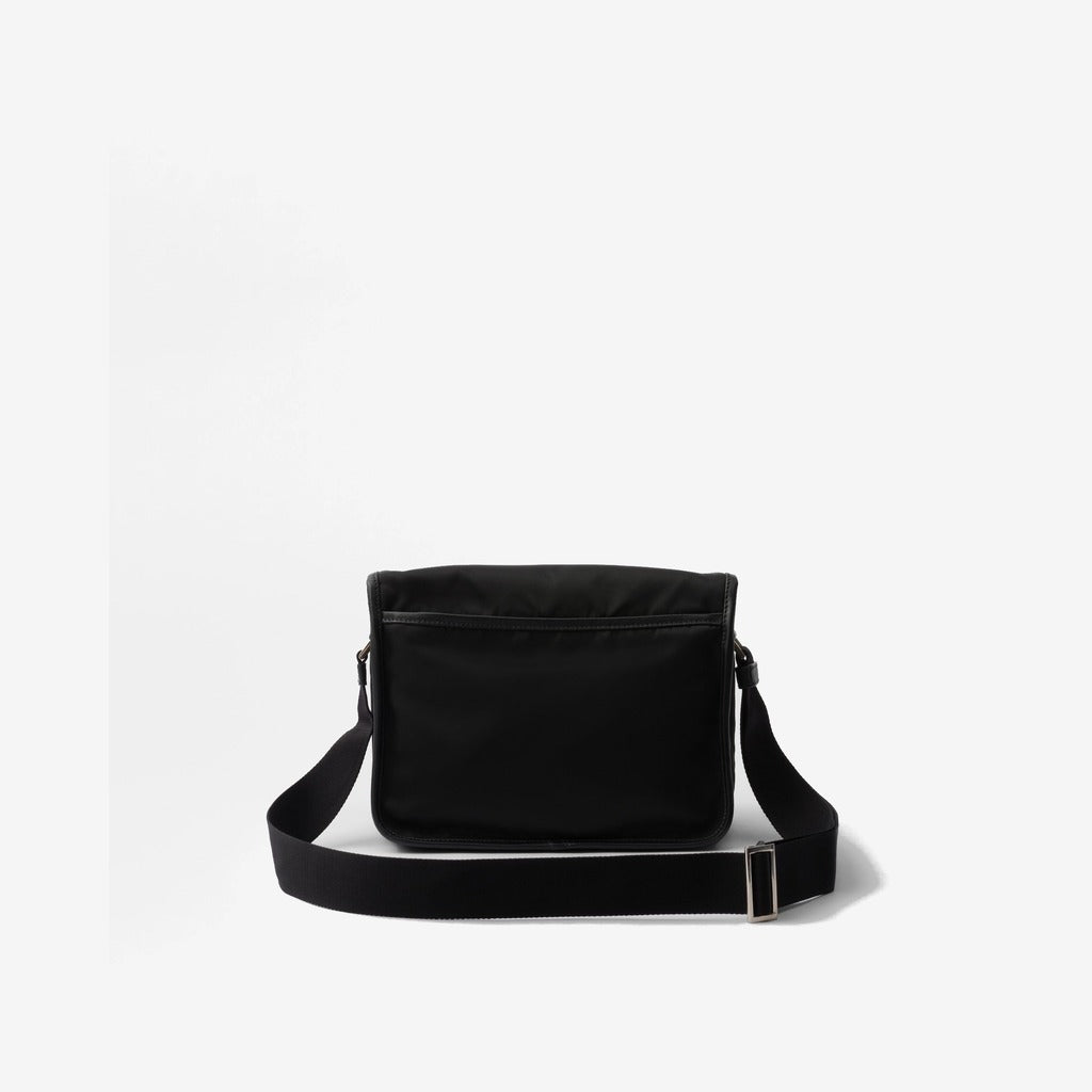 Sac porté épaule en Re-Nylon et cuir Saffiano - #12