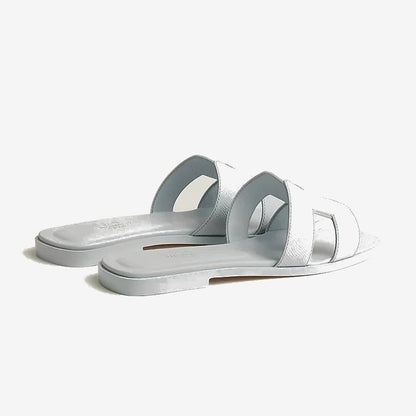 Hermes - Claquettes Bleu glacier