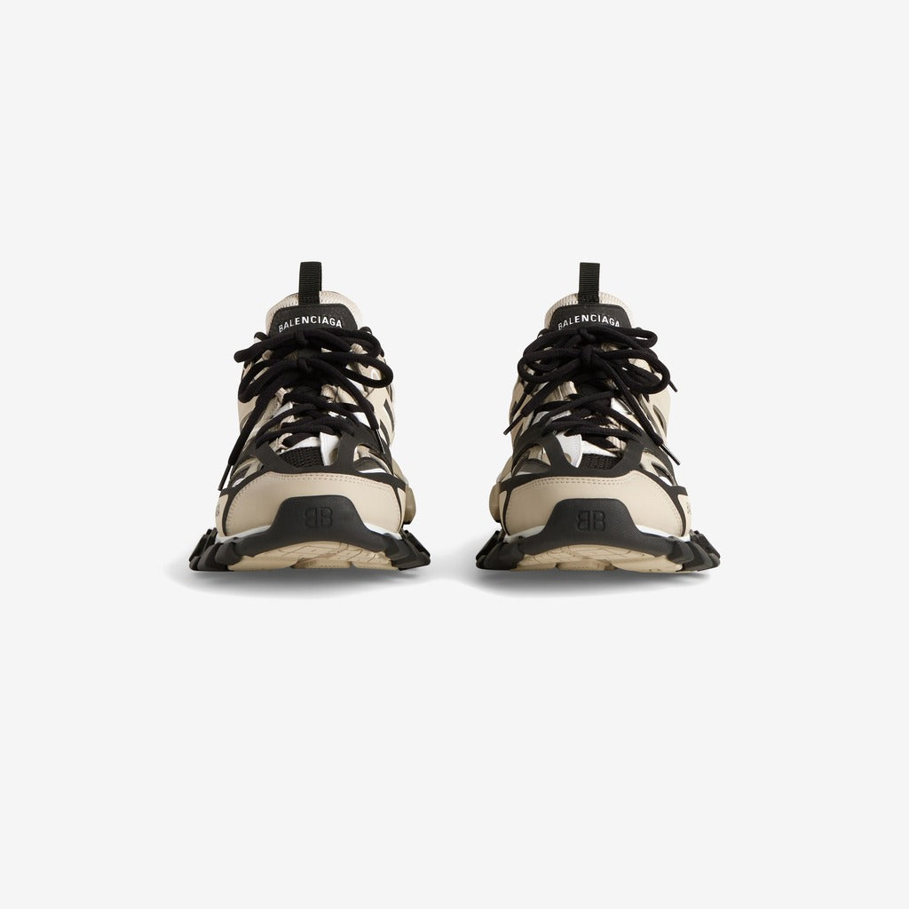 Balenciaga Track Cream Black