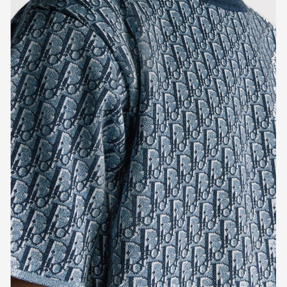 T-shirt Dior Oblique, coupe relax Jacquard