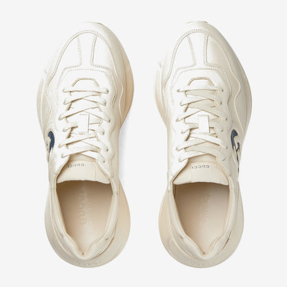 BASKETS EN CUIR RHYTON AVEC LOGO GUCCI POUR HOMME - #2