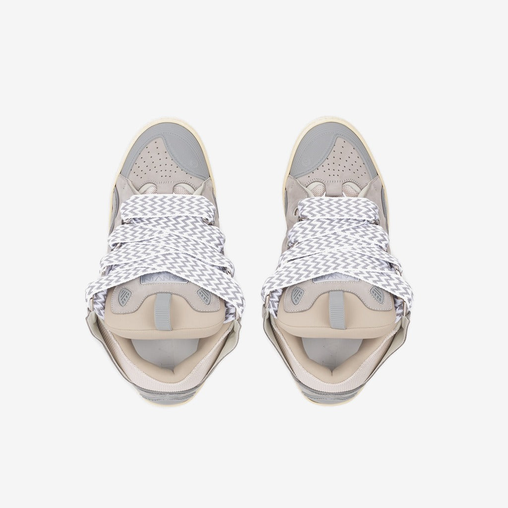LANVIN LEATHER CURB GRIS