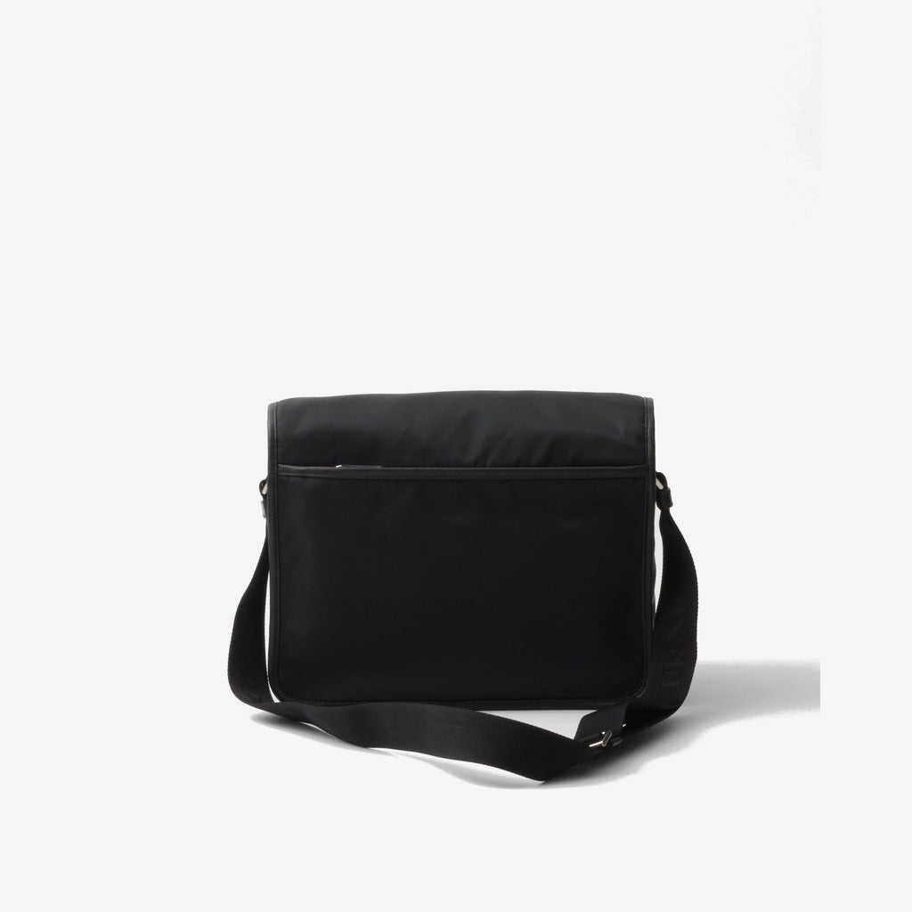 Sac porté épaule en Re-Nylon et cuir Saffiano - #9