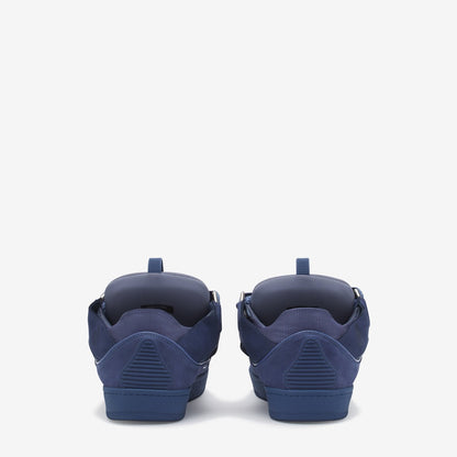 LANVIN LEATHER CURB BLEU MARINE