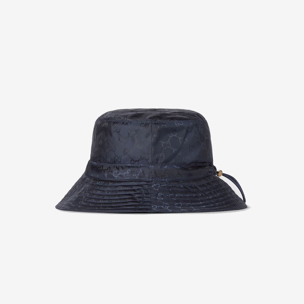 Chapeau bob réversible en nylon GG - Gucci casquette (3)