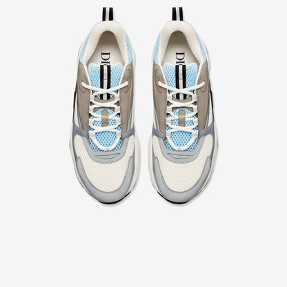 Dior B22 Sky Blue And Grey Trainer