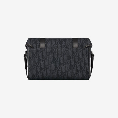 Sac Messenger à rabat Dior Hit The Road Noir