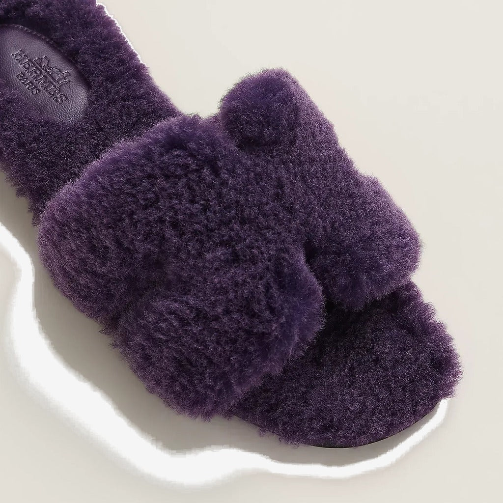 Sandales Oran - violet foncé