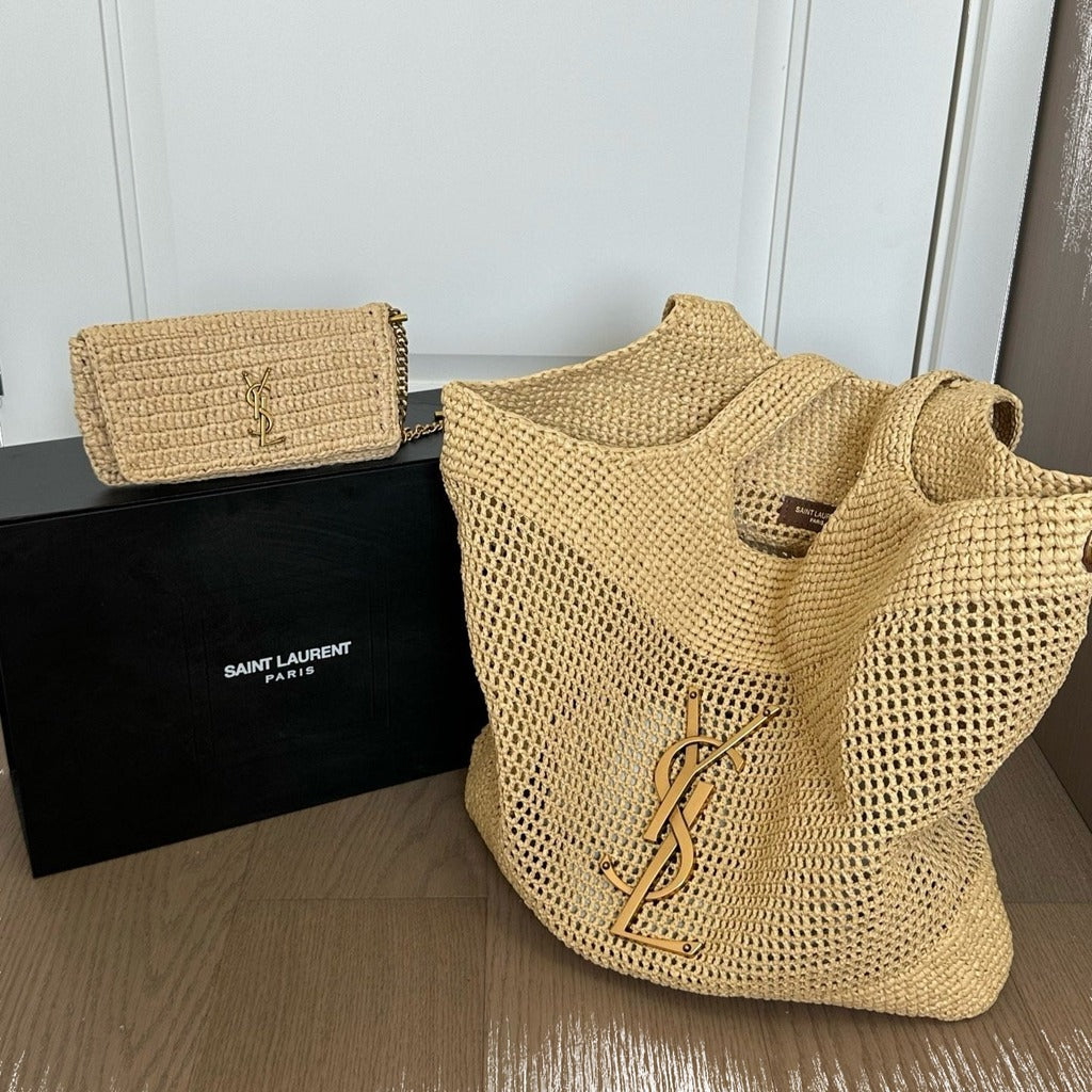 YSL - CARE IN RAFFIA