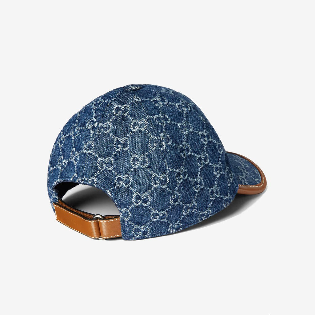 Casquette en denim GG