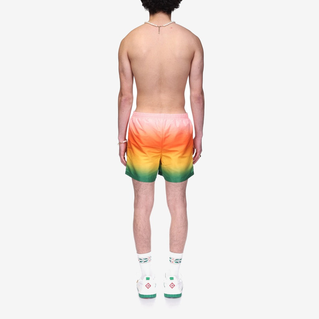 Gradient Swim Trunks - casablanca