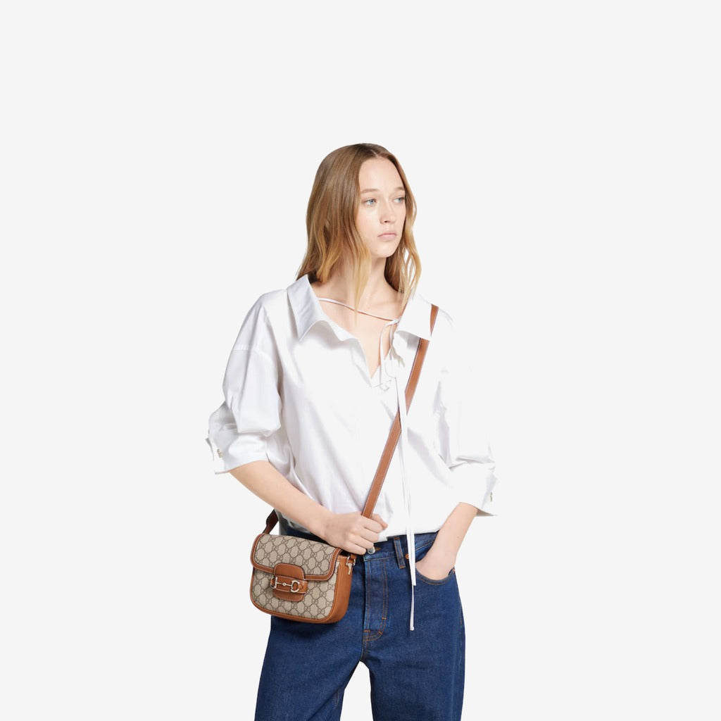 Sac à épaule Gucci Horsebit 1955 Soft petit format - #3
