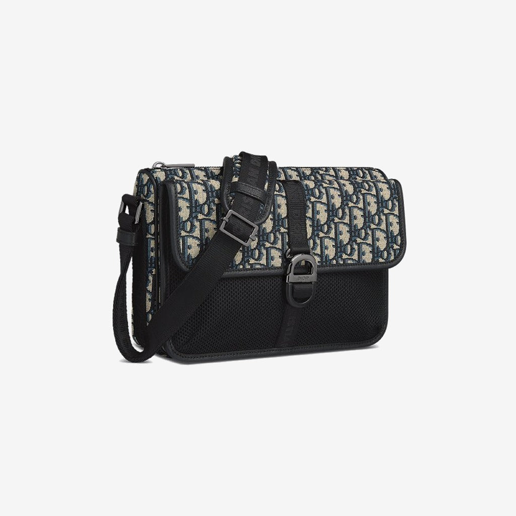 Sac bandoulière Dior 8 Noir et Beige