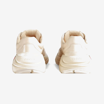 BASKETS EN CUIR RHYTON AVEC LOGO GUCCI POUR HOMME - #1