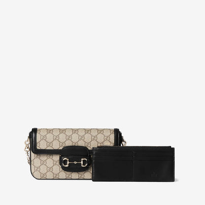Sac à épaule Gucci Horsebit 1955 Soft petit format - #2